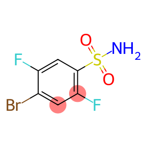 4-Bromo-2,5-difluorobenzenesulphonamide