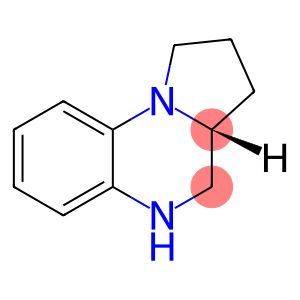 Pyrrolo[1,2-a]quinoxaline, 1,2,3,3a,4,5-hexahydro-, (3aR)- (9CI)