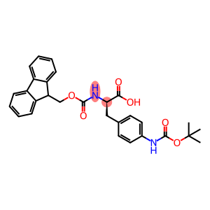N-芴甲氧羰基-4-(叔丁氧羰基氨基)-D-苯丙氨酸