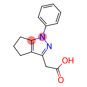 1,4,5,6-Tetrahydro-1-phenyl-3-cyclopentapyrazoleacetic acid