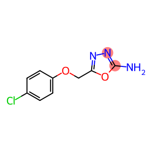 5-(4-chlorophenoxymethyl)-1,3,4-oxadiazol-2-amine