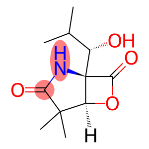 6-Oxa-2-azabicyclo[3.2.0]heptane-3,7-dione, 1-[(1S)-1-hydroxy-2-methylpropyl]-4,4-dimethyl-, (1R,5S)-