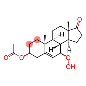 Androst-5-en-17-one, 3-(acetyloxy)-7-hydroperoxy-, (3beta,7beta)- (9CI)