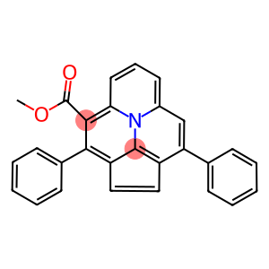 methyl 5,8-diphenylcyclopenta[ij]pyrido[2,1,6-de]quinolizine-4-carboxylate
