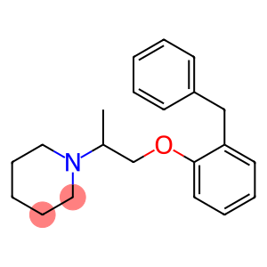 1-(2-(2-Benzylphenoxy)-1-methylethyl)piperidine