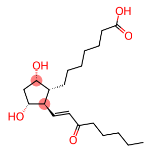 Prost-13-en-1-oic acid, 9,11-dihydroxy-15-oxo-, (9α,11α,13E)-