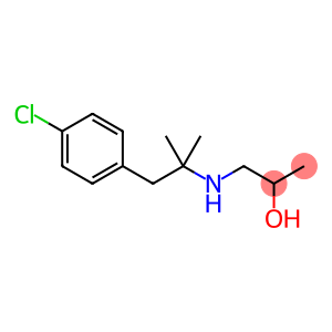 2-Propanol, 1-[[2-(4-chlorophenyl)-1,1-dimethylethyl]amino]-