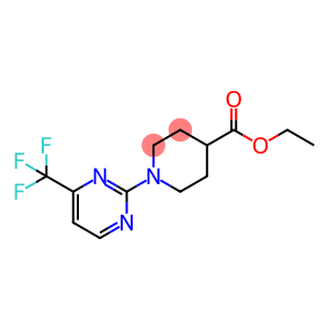 1-[4-三氟甲基嘧啶-2-基]哌啶-4-羧酸乙酯