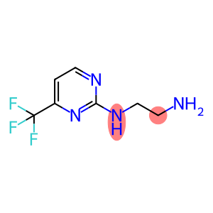 2-[(2-Aminoethyl)amino]-4-(trifluoromethyl)pyrimidine, N-[4-(Trifluoromethyl)pyrimidin-2-yl]ethylenediamine
