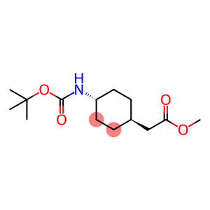 trans-2-[4-[(tert-Butoxycarbonyl)amino]cyclohexyl]acetic Acid Methyl Ester