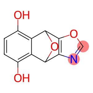 4,9-Epoxynaphth[2,3-d]oxazole-5,8-diol, 4,9-dihydro- (9CI)