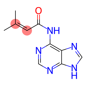 3-Methyl-N-(1H-purin-6-yl)-2-butenamide