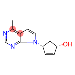 (1S.4R)-4-(4-methyl-7H-pyrrolo[2.3-d]pyrimidin-7-yl)cyclopent-2-enol