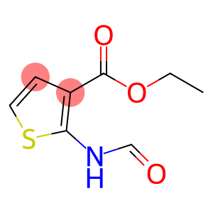 3-Thiophenecarboxylic acid, 2-(formylamino)-, ethyl ester