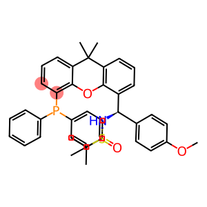 [S(R)]-N-[(R)-[5-(二苯基膦)-9,9-二甲基-9H-氧杂蒽](4-甲氧基苯基)甲基]-2-叔丁基亚磺酰胺