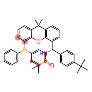 [S(R)]-N-[(S)-[4-(1,1-Dimethylethyl)phenyl][5-(diphenylphosphino)-9,9-dimethyl-9H-xanthen-4-yl]methyl]-2-methyl-2-propanesulfinamide