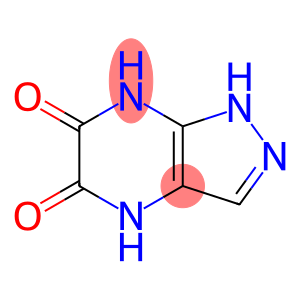1H-Pyrazolo[3,4-b]pyrazine-5,6-diol(8CI)