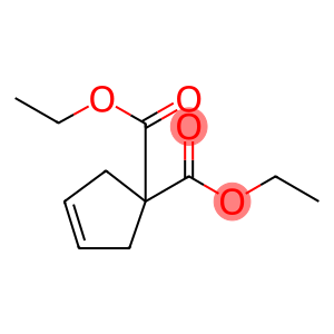 3-Cyclopentene-1,1-dicarboxylic acid, diethyl ester