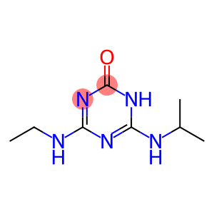4-(ethylamino)-6-(isopropylamino)-s-triazin-2-o