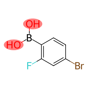 B-(4-bromo-2-fluorophenyl)boronic acid