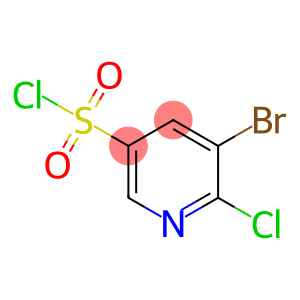 3-Bromo-2-chloropyridine-5-sulfonyl Chlorid