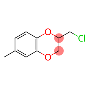 1,4-Benzodioxin, 2-(chloromethyl)-2,3-dihydro-6-methyl-