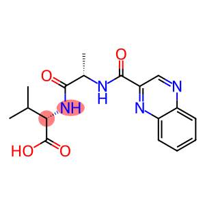Valine,N-[N-(2-quinoxalinylcarbonyl)-L-alanyl]-, L- (8CI)