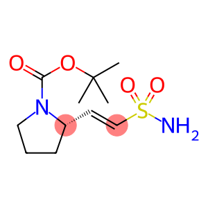 (S,E)-tert-Butyl 2-(2-sulfamoylvinyl)pyrrolidine-1-carboxylate