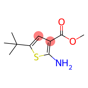 3-Thiophenecarboxylic acid, 2-amino-5-(1,1-dimethylethyl)-, methyl ester