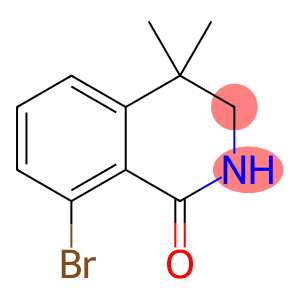1(2H)-Isoquinolinone, 8-bromo-3,4-dihydro-4,4-dimethyl-