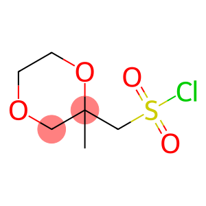 (2-methyl-1,4-dioxan-2-yl)methanesulfonyl chloride