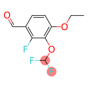 3-(Difluoromethoxy)-4-ethoxy-2-fluorobenzaldehyde