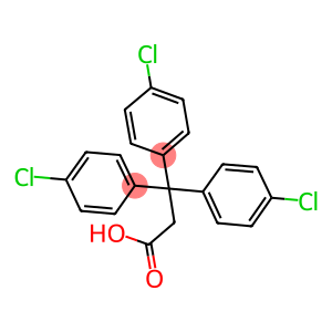 3,3,3-tris(4-chlorophenyl)propionic acid
