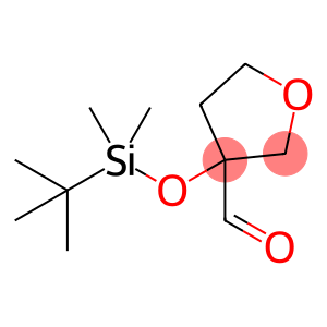 3-[(tert-butyldimethylsilyl)oxy]oxolane-3-carbaldehyde