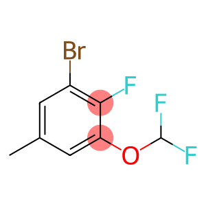 Benzene, 1-bromo-3-(difluoromethoxy)-2-fluoro-5-methyl-