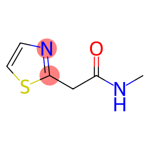 2-Thiazoleacetamide,  N-methyl-