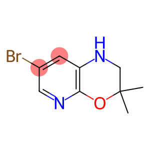 7-bromo-3,3-dimethyl-1,2-dihydropyrido[2,3-b][1,4]oxazine
