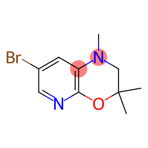 7-bromo-1,3,3-trimethyl-2H-pyrido[2,3-b][1,4]oxazine