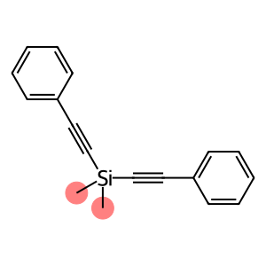 dimethyl-bis(2-phenylethynyl)silane