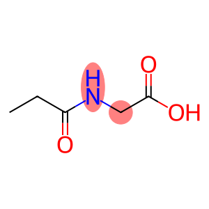 2-(propanoylamino)acetic acid