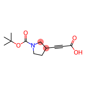 3-(1-(tert-Butoxycarbonyl)pyrrolidin-3-yl)propiolic acid