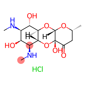 4H-Pyrano(2,3-b)(1,4)benzodioxin-4-one, decahydro-4a,7,9-trihydroxy-2-methyl-6,8-bis(methylamino)-