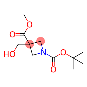 1,3-Azetidinedicarboxylic acid, 3-(hydroxymethyl)-, 1-(1,1-dimethylethyl) 3-methyl ester