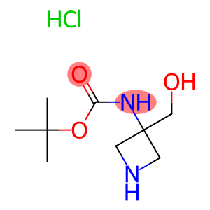 tert-butyl N-[3-(hydroxymethyl)azetidin-3-yl]carbamate hydrochloride