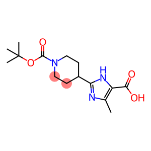 2-{1-[(tert-butoxy)carbonyl]piperidin-4-yl}-4-methyl-1H-imidazole-5-carboxylic acid