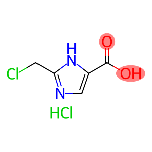2-(chloromethyl)-1H-imidazole-4-carboxylic acid hydrochloride