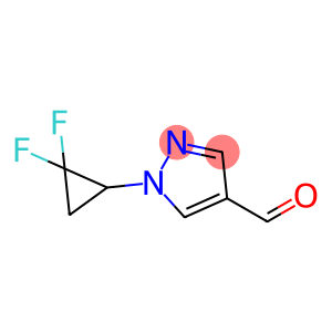 1-(2,2-difluorocyclopropyl)-1H-pyrazole-4-carbaldehyde