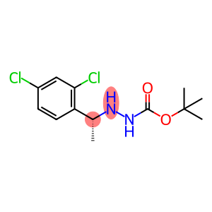 Hydrazinecarboxylic acid, 2-[(1R)-1-(2,4-dichlorophenyl)ethyl]-, 1,1-dimethylethyl ester