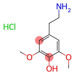 3,5-DIMETHOXY-4-HYDROXYPHENETHYLAMINE HYDROCHLORIDE