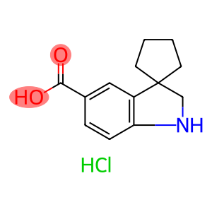 spiro[cyclopentane-1,3'-indoline]-5'-carboxylic acid hydrochloride